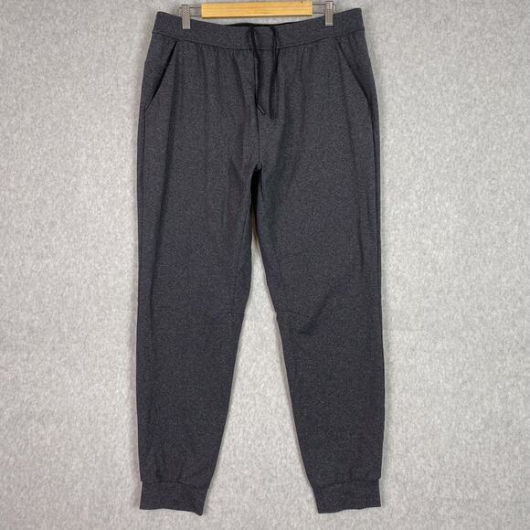 Lululemon Pants Mens XL Heathered Black Intent Jogger 30" - Picture 1 of 10